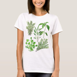 Camiseta Herbs Rosemary Sage Thyme Mint Parsley Kitchen