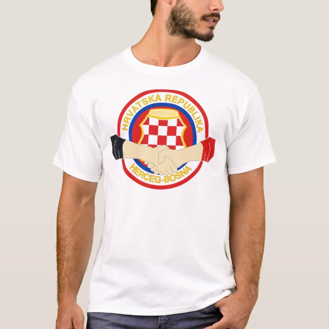 Camiseta Herceg Bosna, Rukovanje (Frente)