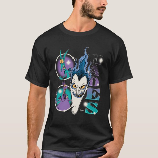 Camiseta Hercules - Disney Villains - Hades Bootleg (Frente)