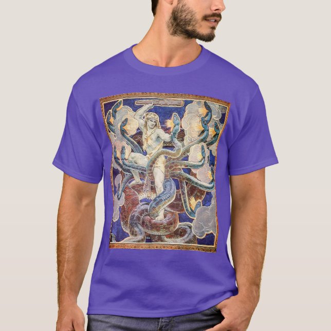 Camiseta Hércules e a Hidra (Frente)