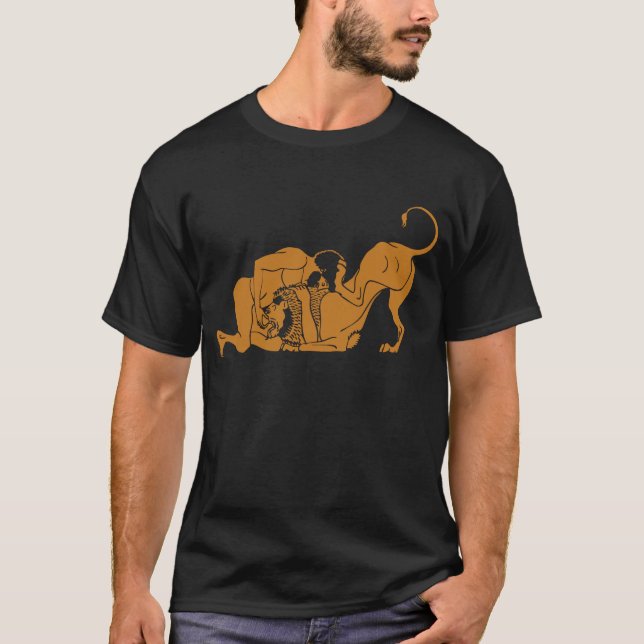 Camiseta HERCULES e LEÃO (Frente)
