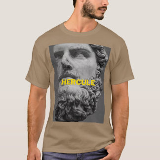 Camiseta Hercules, estátua grega
