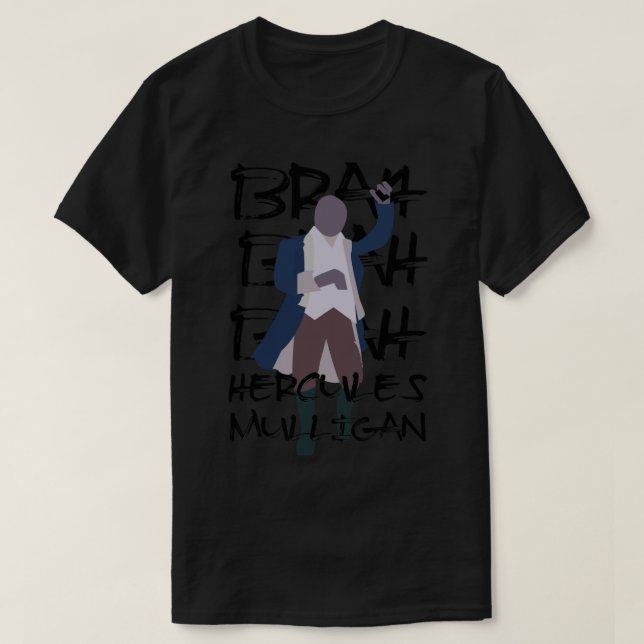 Camiseta Hercules Mulligan- Hamilton - Camisa-T Essencial (Frente do Design)