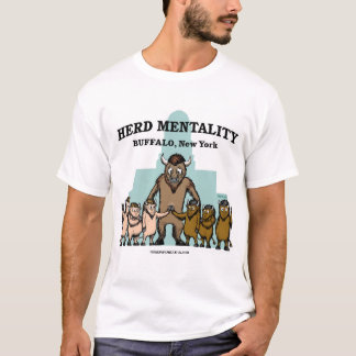 Camiseta Herd Mentality Buffalo, NY (apenas na frente)
