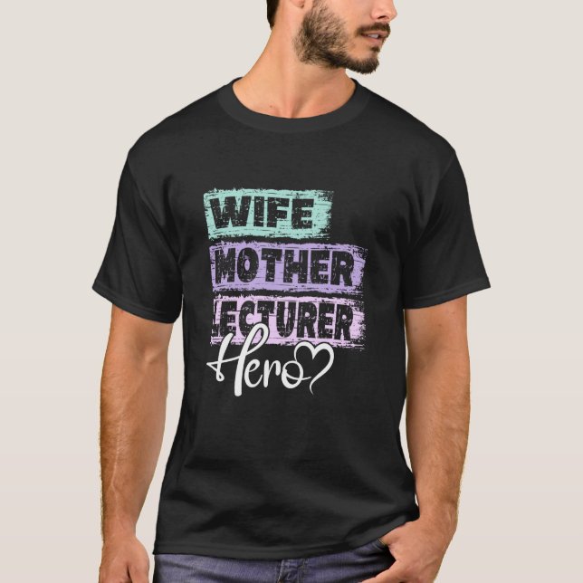 Camiseta Herdeira da profissão mãe, mãe lecturadora 1 (Frente)