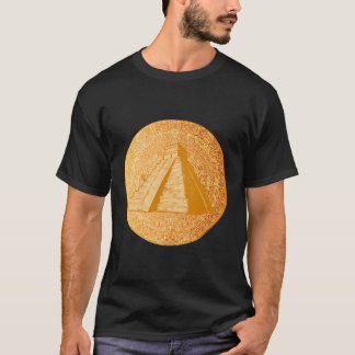 Camiseta Herdeiro da Antiga Pirâmide do Calendário Asteca