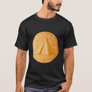 Camiseta Herdeiro da Antiga Pirâmide do Calendário Asteca