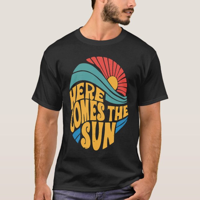 Camiseta Here Comes The Sun Cute Sunshine (Frente)