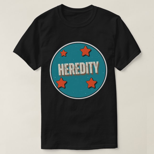 Camiseta Hereditariedade (Frente do Design)