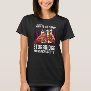 Camiseta Heres Às Noites No Acampamento Sturbridge