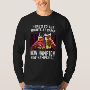 Camiseta Heres Às Noites No Campo De New Hampton