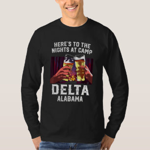 Camiseta Heres Às Noites No Campo Delta, Campo No Alabama