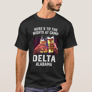 Camiseta Heres Às Noites No Campo Delta, Campo No Alabama