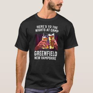 Camiseta Heres Às Noites No Campo Greenfield