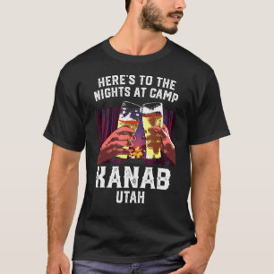 Camiseta Heres Às Noites No Campo Kanab Camping Utah Cam