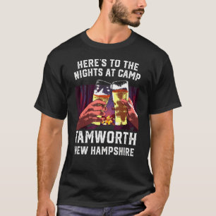 Camiseta Heres Às Noites No Campo Tamworth Acampamento New