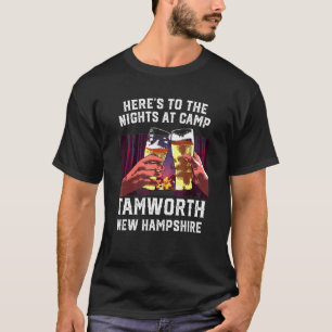 Camiseta Heres Às Noites No Campo Tamworth Acampamento New 