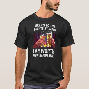 Camiseta Heres Às Noites No Campo Tamworth Acampamento New