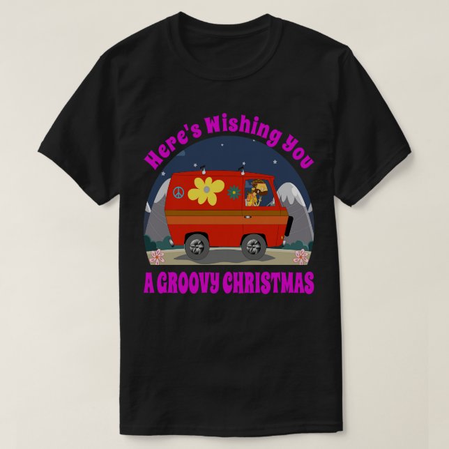 Camiseta Heres desejando-lhe um Natal (Frente do Design)