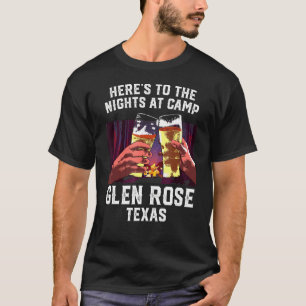 Camiseta Heres Para As Noites No Campo Glen Rosa, Texa