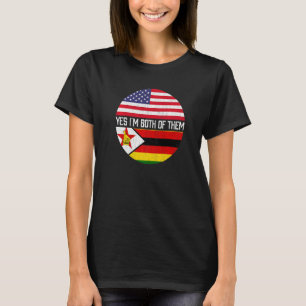 Camiseta Heri - Família de Bandeiras Americana de Metade Am