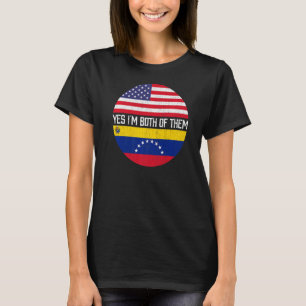 Camiseta Heri - Família Heri Metade Americana de Bandeiras