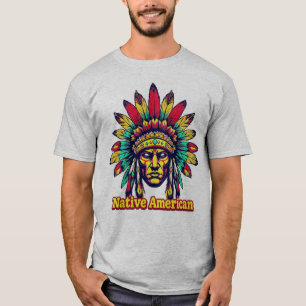 Camiseta Heritage Headdress Art