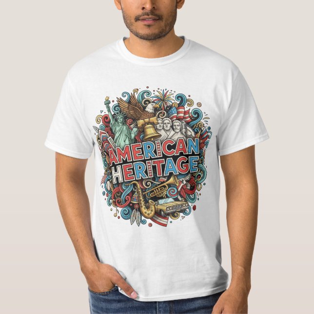 Camiseta Heritagge Americano (Frente)