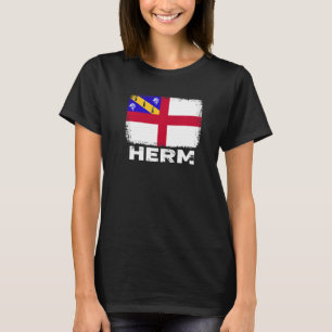 Camiseta Herm Flag Apoio a Herm Pessoas Homens