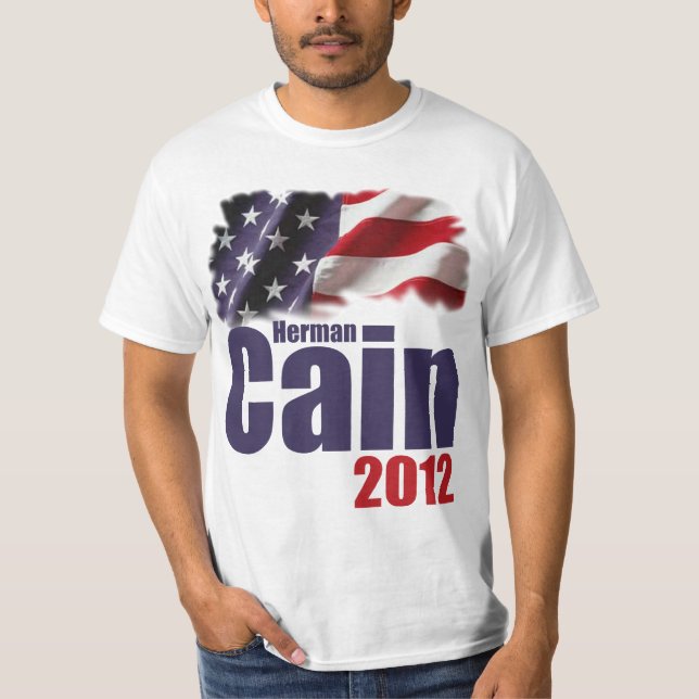 Camiseta Herman Cain 2012 (Frente)