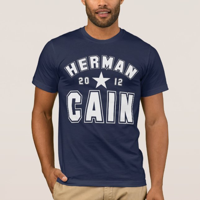 Camiseta Herman Cain 2012 (Frente)