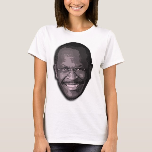 Camiseta Herman Cain pode! (Frente)