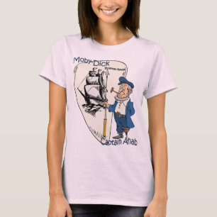 Camiseta Herman Melville ~ Moby-Dick ou A Baleia