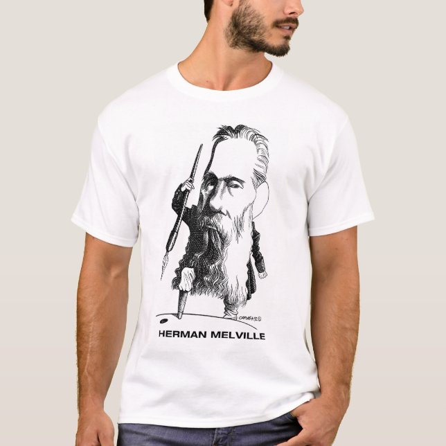 Camiseta Herman Melville T-Shirt (Frente)