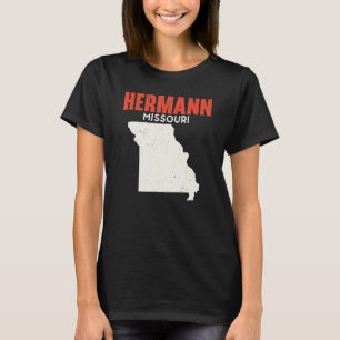 Camiseta Hermann Missouri EUA State America Viagem Missouri