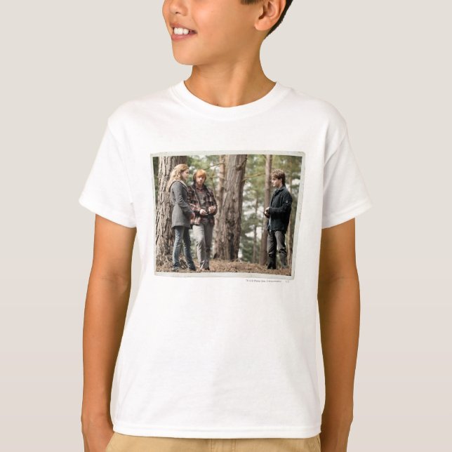 Camiseta Hermione, Ron e Harry 2 (Frente)