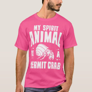 Camiseta Hermit Caranguejo Conchas Habitat