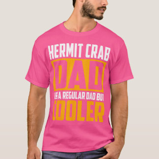Camiseta Hermit Caranguejo Pai Como Um Pai Regular Mas Mais