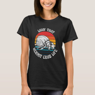 Camiseta Hermit Crab Crustaceans Engraçado Pet