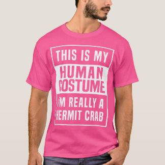 Camiseta Hermit Crab Dia de as Bruxas engraçado Idea
