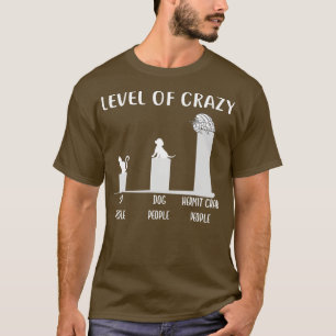 Camiseta Hermit Crab Level of Crazy Hermit Crab Tee