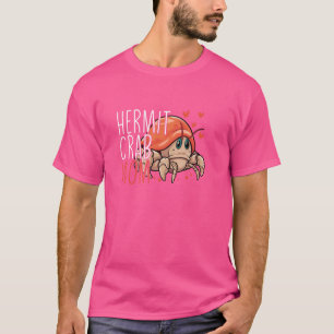 Camiseta Hermit Crab Mãe Engraçado Hermit Crab Lover Hermit