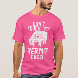 Camiseta Hermit Crab Mãe Subindo Brinquedos Comida Hermie C