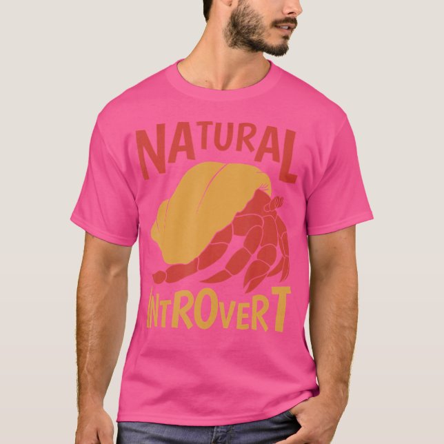 Camiseta Hermit Crab Natural (Frente)