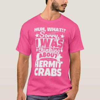 Camiseta Hermit Crabs Lover Engraçado