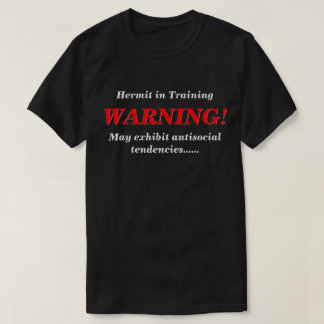 Camiseta Hermit na formação de DK antissocial
