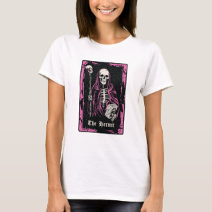 Camiseta Hermit Skeleton Tarot
