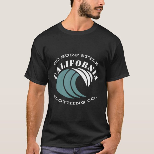Camiseta Hermosa Beach California Sunset Circ (Frente)