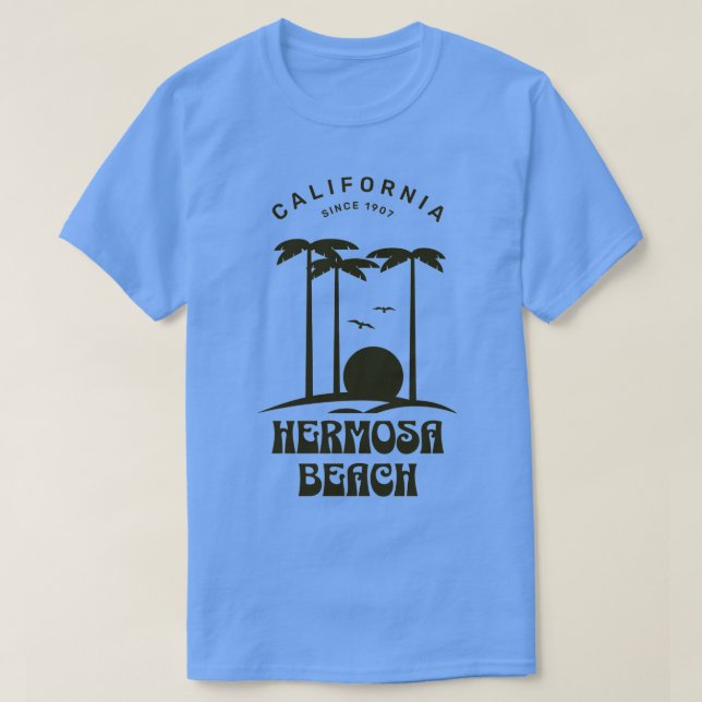Camiseta Hermosa Beach TShirt 1 (Frente do Design)