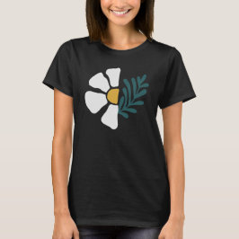 Camiseta Hermosa flor abstracta
